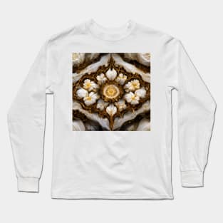 Baroque Parisian Marble V Long Sleeve T-Shirt